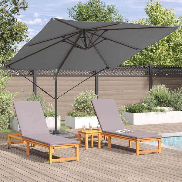 vidaXL Parasol Roma Antracite 286 x 285 x 265 cm