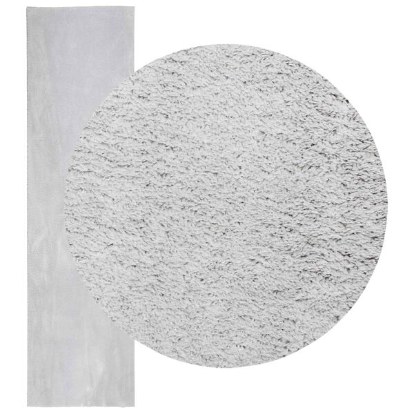 vidaXL Tappeti per area HUARTE Grigio 300 x 80 cm Poliestere