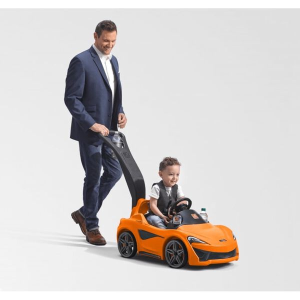 Step2 Auto Sportiva a Spinta per Bambini Mclaren 570s Arancione
