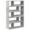 vidaXL Libreria Grigio Cemento 100x33x156,5 cm in Truciolato