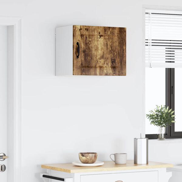 vidaXL Mobile da cucina Rovere fum&eacute; 50 x 31 x 40 cm Legno multistrato