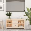vidaXL Mobile Porta TV 103x36,5x52 cm in Legno Massello di Pino