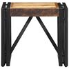 vidaXL Tavolino da Salotto 40x40x35 cm Legno Massello di Mango Grezzo