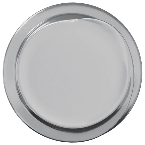 vidaXL Asta Filettata 2 pcs Argento 6 x 120 mm Acciaio