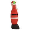vidaXL Babbo Natale Gonfiabile con LED 370 cm