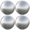 vidaXL Palla Spazzolata 4 pz &Oslash; 10 cm Argento Acciaio Inossidabile 201