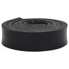 vidaXL Bordo in Gomma per Spazzaneve Nero 250x8x2 cm