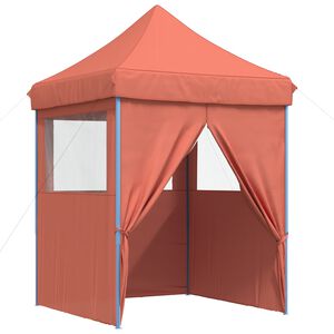vidaXL Tenda Party 200 x 200 x 306 cm Terracotta Tessuto Oxford