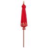 vidaXL Parasol Balinese Rosso 215 x 215 x 260 cm