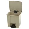 Rubbermaid Contenitore Classico a Pedale 30 L Beige