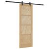 vidaXL Porta scorrevole ORKDAL 73,5 x 211 cm Legno Massello di Pino