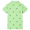 Polo da Bambino Verde Neon 92