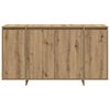 vidaXL Credenza Rovere artigianale 135 x 41 x 75 cm Legno multistrato