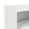 vidaXL Credenza Bianca 68,5x38,5x123,5 cm in Acciaio