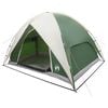 vidaXL Tenda da campeggio con telo antipioggia impermeabile Verde