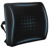 vidaXL Cuscino lombare Nero Schiuma Memory 35,5 x 30 x 12 cm
