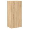 vidaXL Mobile TV Parete Rovere Sonoma 40,5x30x90 cm Legno Multistrato
