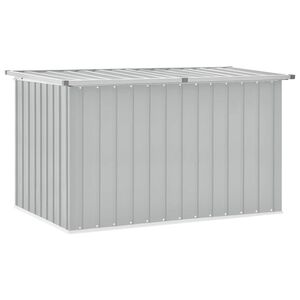 vidaXL Baule da Giardino Grigio 149x99x93 cm