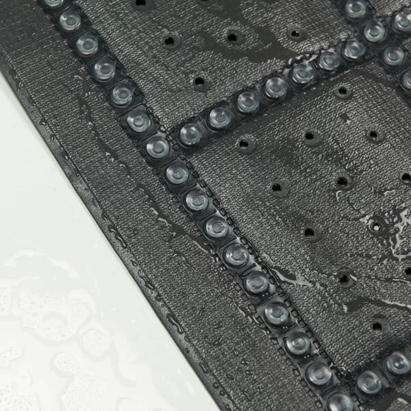 Sealskin Tappetino da Bagno Antiscivolo Unilux 55x55 cm Antracite