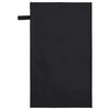 vidaXL Asciugamani Sportivi 2 pcs Nero 50 x 30 cm