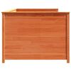 vidaXL Dormeuse senza Materasso Marrone Cera 80x200 cm Legno di Pino