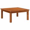 vidaXL Tavolino da Salotto per Giardino 63x63x30 cm Massello di Acacia