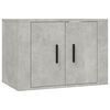 vidaXL Mobile Porta TV a Parete Grigio Cemento 57x34,5x40 cm