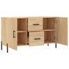 vidaXL Credenza Rovere Sonoma 100x36x60 cm in Legno Multistrato