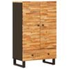vidaXL Alto Mobile da Stoccaggio Marrone 60 x 33 x 100 cm