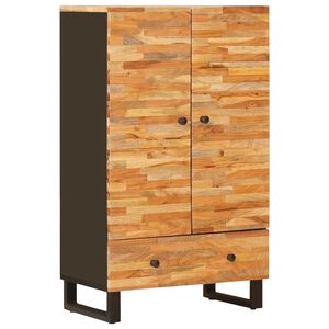 vidaXL Alto Mobile da Stoccaggio Marrone 60 x 33 x 100 cm