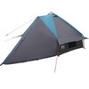 vidaXL Tenda Teepee con tetto Blu e Grigio 490 x 410 x 210 cm