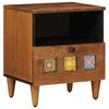vidaXL Armadio da Notte con cassetto Marrone 40 x 33 x 46 cm
