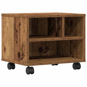vidaXL Supporto per Stampante Legno vecchio 41 x 32 x 34,5 cm