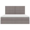 vidaXL Letto con contenitore e materasso Talpa 160 x 200 cm Poliestere