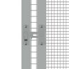 vidaXL Gabbia per Uccelli Grigia 302,5x324,5x211,5 cm Acciaio Zincato