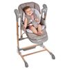 Bo Jungle Seggiolone a Dondolo 2 in 1 Grigio in Legno