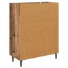 vidaXL Credenza Legno vecchio 69,5 x 34 x 90 cm Legno multistrato