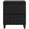 vidaXL Credenza Rovere Nero 60 x 35 x 70 cm