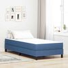 vidaXL Materasso da Letto con materasso Blu 90 x 200 cm Tessuto