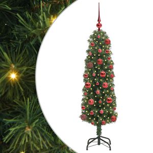 vidaXL Albero di Natale artificiale con 150 LED Verde 120 cm
