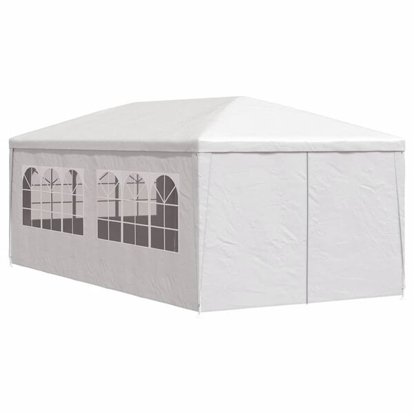 vidaXL Tenda per Feste 3x6 m Bianca