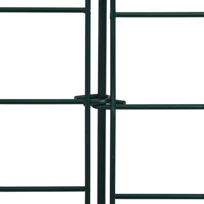 vidaXL Set Recinzione da Giardino ad Arco 77,5x78,5 cm Verde