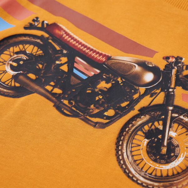 Maglietta da Bambina a Maniche Lunghe Ocra 116