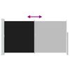 vidaXL Tenda Laterale Retrattile per Patio 170x300 cm Nera