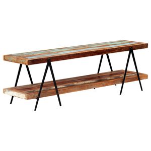 vidaXL Mobile Porta TV 160x40x50 cm in Legno Massello di Recupero