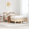 vidaXL Letto senza Materasso 120x190 cm in Legno Massello di Pino