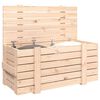 vidaXL Contenitore Portaoggetti 91x40,5x42 cm Legno Massello di Pino
