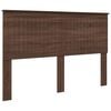 vidaXL Testiera Rovere Marrone Legno ingegnerizzato