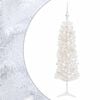 vidaXL Albero di Natale Artificiale Slim con Palline 150 cm 150 LED