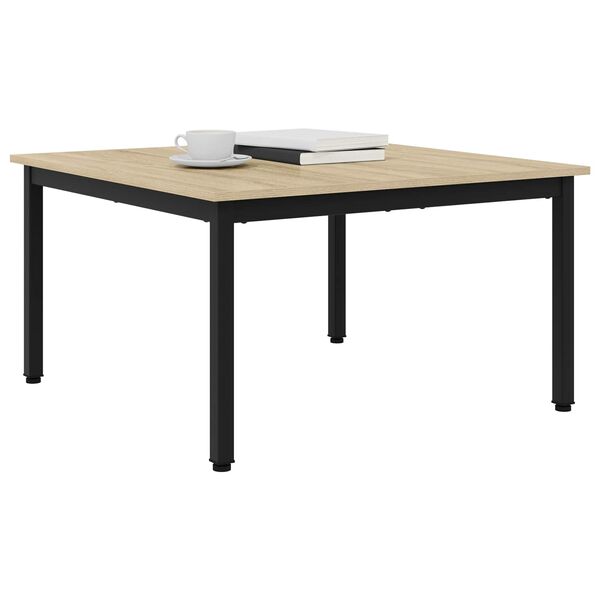 vidaXL Tavolino da salotto Sonoma 80 x 80 x 45 cm Legno multistrato